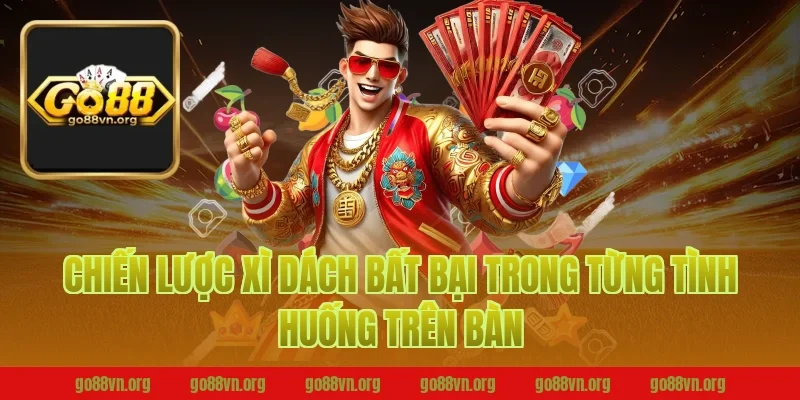Chiến lược xì dách bất bại trong từng tình huống trên bàn chơi tại B52